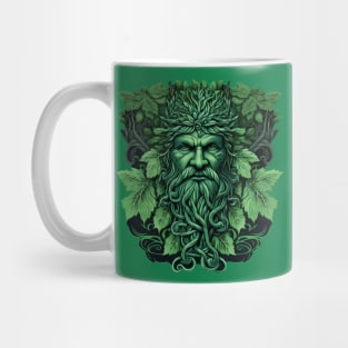 Jack Of The Wood Traditional Pagan Celtic Greenman Mug